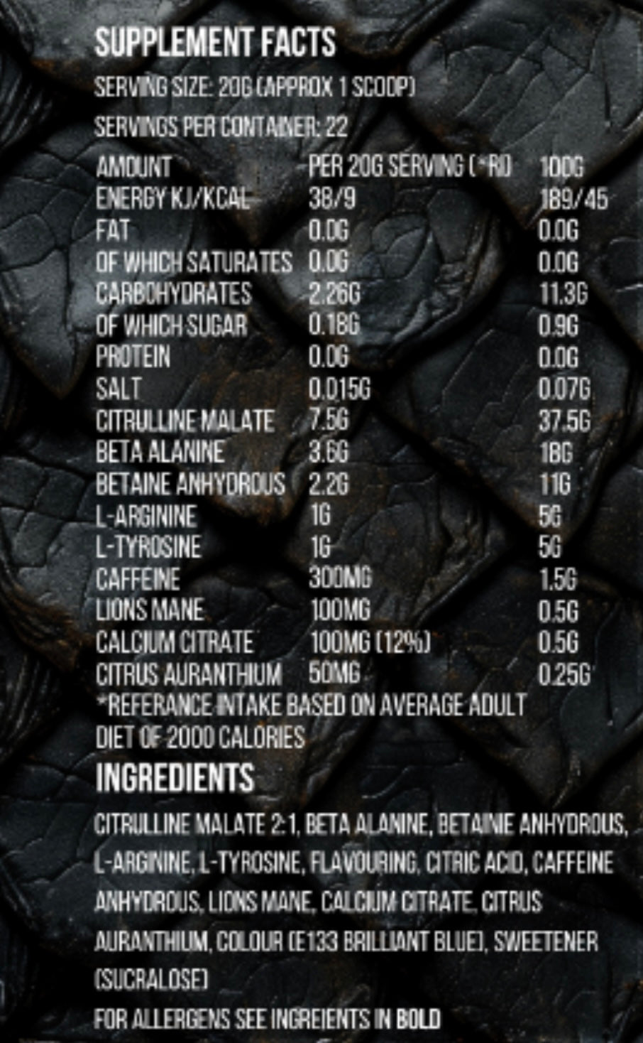 Pre Workout